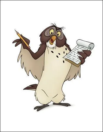 Dans quel Disney a-t-on le plaisir de voir Matre Hibou ?