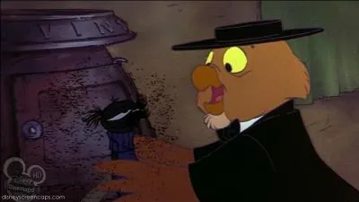 Dans quel Disney voit-on ce hibou habill de la sorte ?