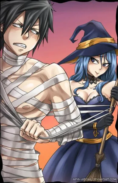 Avec qui sort Juvia ?