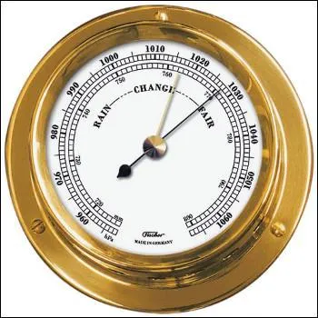 Le baromtre sert  mesurer la ... .