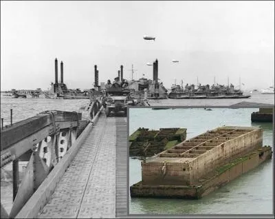 Deux ports artificiels furent assembls au large des plages du Calvados. Seul celui d'Arromanches sera oprationnel. Pourquoi ?