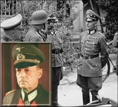 A 4h30 du matin, il annule l'ordre du marchal Von Runstedt  la SS Panzer division de se mettre immdiatement en route vers le Calvados...