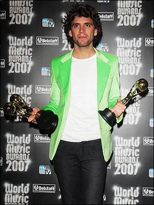 En 2007,  la crmonie des World Music Awards, Mika a gagn :