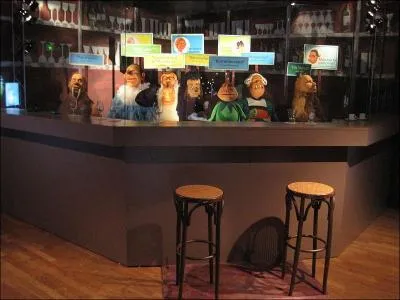 Dguis en caniche, en plein milieu, comme si on ne l'avait pas reconnu, ah, ah !