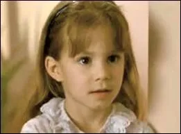 En quelle anne,  quel ge et dans quel film est-elle apparue pour la premire fois au cinma ?