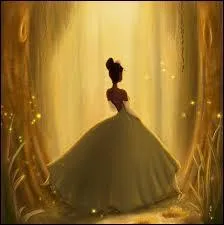 Cette somptueuse robe  crinoline, ici en contrejour et dans la pnombre, est celle de ?