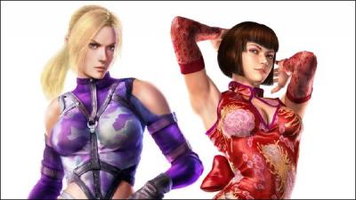 Quels sont les deux personnages fminins standard de Tekken 1 ?