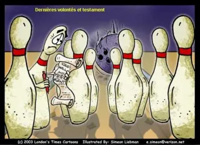 Un peu  d'argot bowling , comment appelle-t-on de faon image la figure comprenant les quilles 1 et 5, la quille N5 tant cach par la quille N1 ?