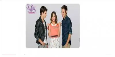 De qui Violetta est-elle amoureuse (dans la saison 2) ?