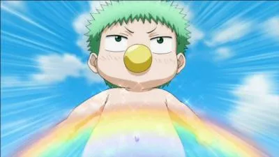 Dans quel manga peut-on voir ce bb au cheveux vert ?