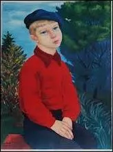 Jeune garon au bret.