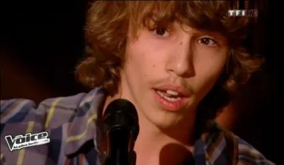 Quelle chanson a-t-il chante aux auditions  l'aveugle ?