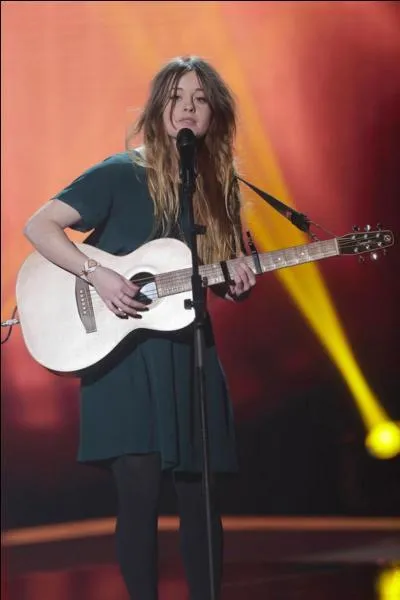 Quelle chanson a-t-elle chante aux auditions  l'aveugle ?