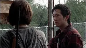 De qui Glenn Rhee tombe-t-il amoureux ?