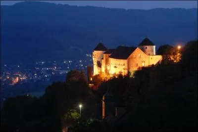 Quel est ce chteau du dpartement du Doubs qui prsente une belle collection d'armes et de meubles de multiples poques ?