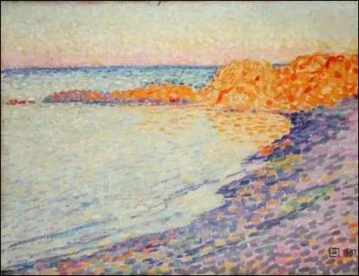 Qui a peint Petite plage Saint Tropez ?