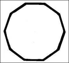 Un polygone  dix cts est un ...