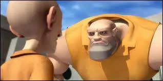 Dans  Jungle Jail , quelle est la petite bte qui fait peur  ce gros tas de muscles ?