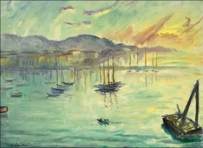 Qui a peint Le port de Cannes ?