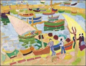 Qui a peint Voiliers et barques dans le port ?