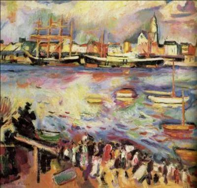 Qui a peint Le port d'Anvers ?