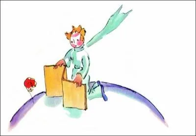 Que demande la rose au petit prince en dernier ?