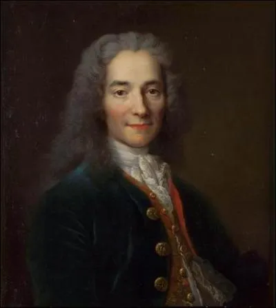 Ce portrait de Voltaire est l'oeuvre d'un peintre baroque, aussi  l'aise dans la peinture de portraits que dans celle de natures mortes , de scnes historiques ou de paysages. Qui est-t-il ?