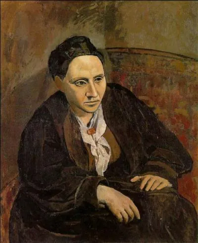 Gertrude Stein, potesse, dramaturge et fministe amricaine, ayant pass la majeure partie se sa vie en France, joua un grand rle dans le dveloppement de la littrature et de l'art moderne. Quel grand peintre, qui l'admirait, l'a reprsente en 1906 ?