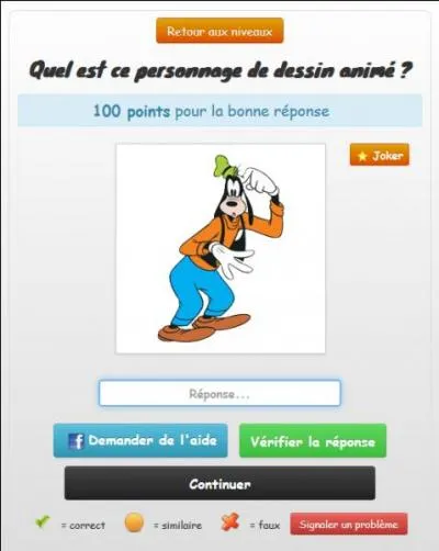 On perd un peu de notre srieux avec un quiz plus comique. D'ailleurs quel est le nom de ce jeu ?