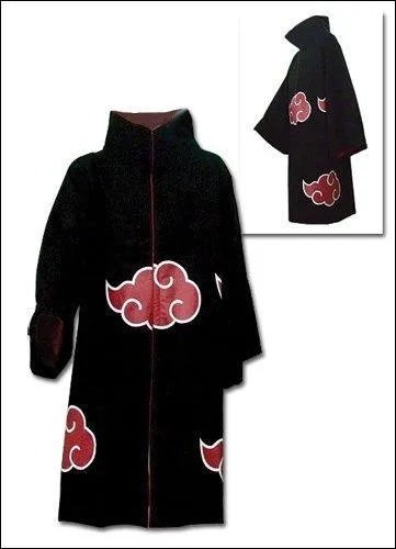 Quelle organisation criminelle s'habille d'une robe noir orne de nuages rouges ?