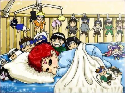 Quelle est la poupe que Gaara n'aime pas (celles qui sont sous son oreiller) ?