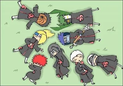 L'Akatsuki fait la sieste : Qui fait un clin d'il en dormant ?