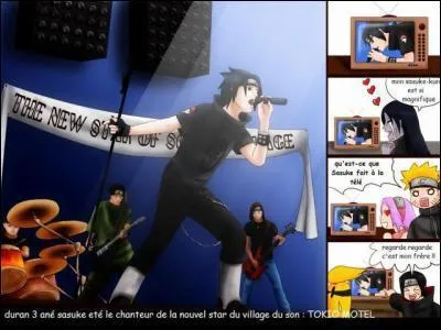 Qui n'est pas content de voir Sasuke passer  la tl ?