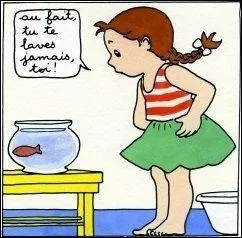 Cette petite fille est l'hrone d'une srie d'albums illustrs, destine aux jeunes enfants. Une srie anime drive a t diffuse sur France2 et FR3 dans les annes 90. Comment s'appelle cette gamine ?