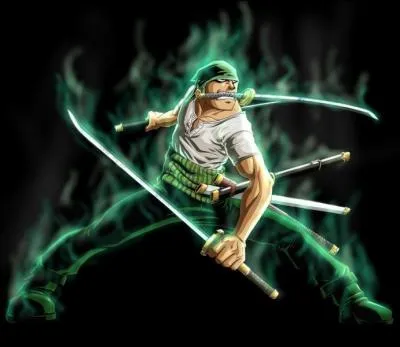 Zoro est-il en train de se prparer pour une technique ?