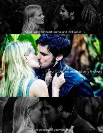 Que dit Hook aprs le baiser ?