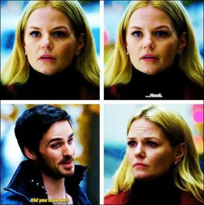 Quand Emma a perdu la mmoire quelle est la premire chose que Hook fait pour la lui faire retrouver ?