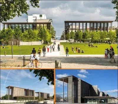 Eriges dans le nouvel espace en mmoire du pass industriel de la ville, que reprsentent ses lvations gomtriques situes sur la place principale de Niort ?