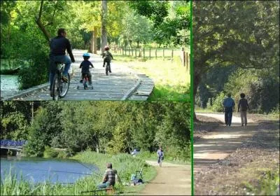 Amnag le long des quais de la Svre niortaise, c'est un lieu d'agrables flneries le long des berges du fleuve...