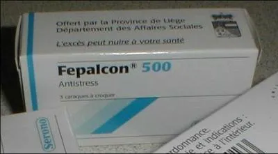 Cette photo est bien entendu un trucage, vous imaginez un anti-stress s'appelant comme a ?