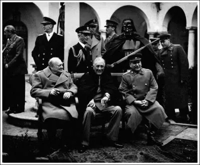 Comme vous le voyez, Dark Vador a dcid de s'imprgner d'histoire,  quel vnement participe-t-il ?