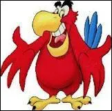 Quelle sorte d'animal accompagne Jafar dans ses missions affreuses ?