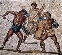 Comment appelle-t-on l'entraneur des gladiateurs ?