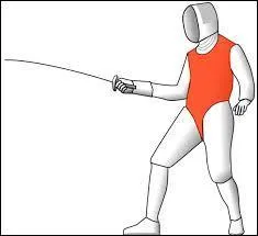 Quelle est la partie du corps valable au fleuret ?