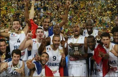 Le 22 Septembre, les basketteurs franais sont sur le toit de l'Europe. Ils viennent  bout en finale 80-66 de...