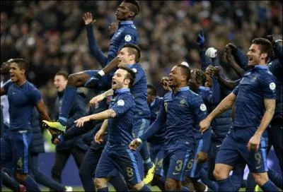 Aprs avoir perdu le match aller en Ukraine 2-0, l'quipe de France de football parvient tout de mme  se qualifier pour la prochaine Coupe du Monde au Brsil en s'imposant 3-0 au Stade de France avec notamment un doubl de...