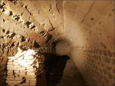 Quelle pierre a servi  l'dification des thermes de Chassenon en Charente ?