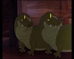 Ces deux-l, c'est un peu les Zeus et Apollon de la srie Magnum (le couple de chiens de Higgins, vous vous souvenez). Ils sont les animaux de compagnie de Mdusa et portent les noms charmants de... ?