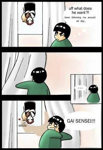 Qui Lee a-t-il confondu en apercevant Gaara ?