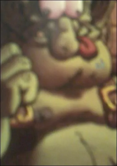 Qu'est-ce que l'ogre a trouv dans le magasin ?